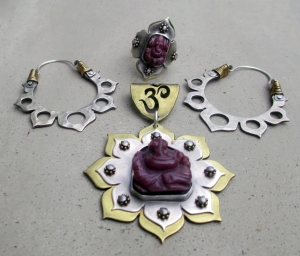 Ganesha Lotus Set by Silvia Peluso